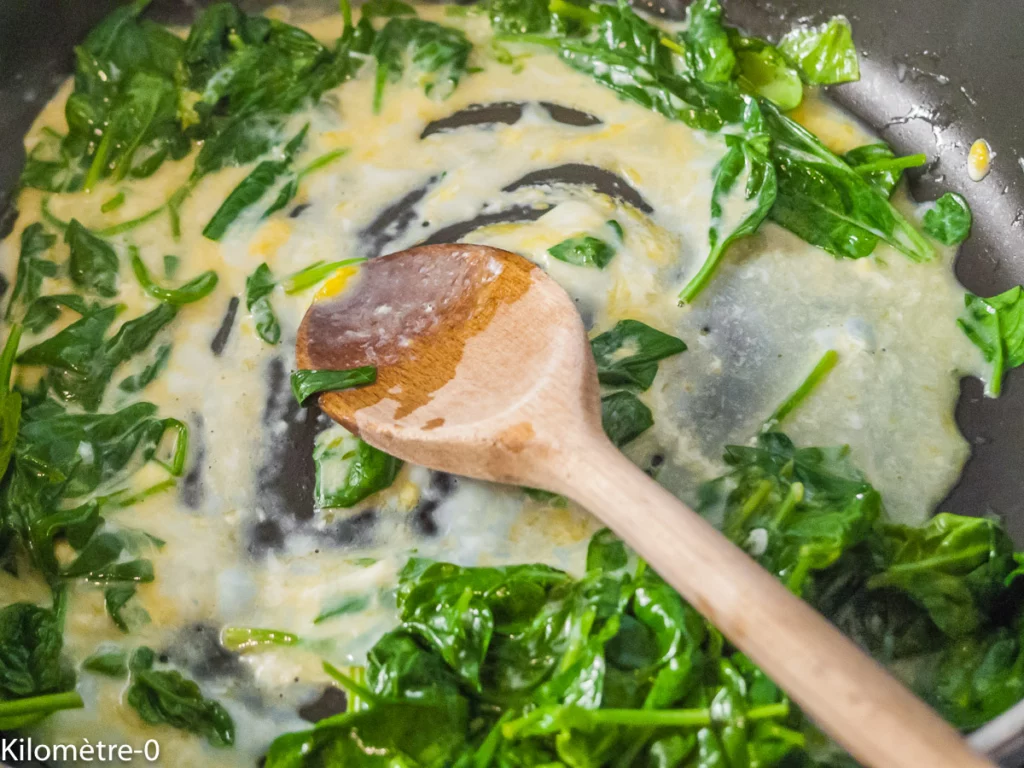 Briouates marocains aux épinards - Étape 2