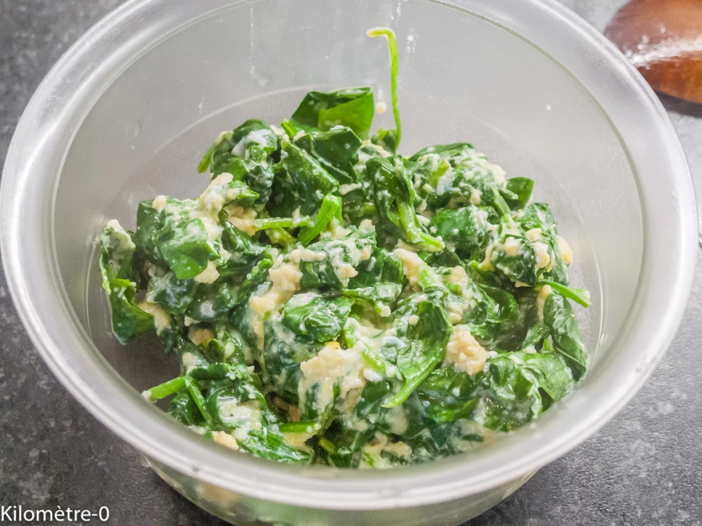 Briouates marocains aux épinards - Étape 3