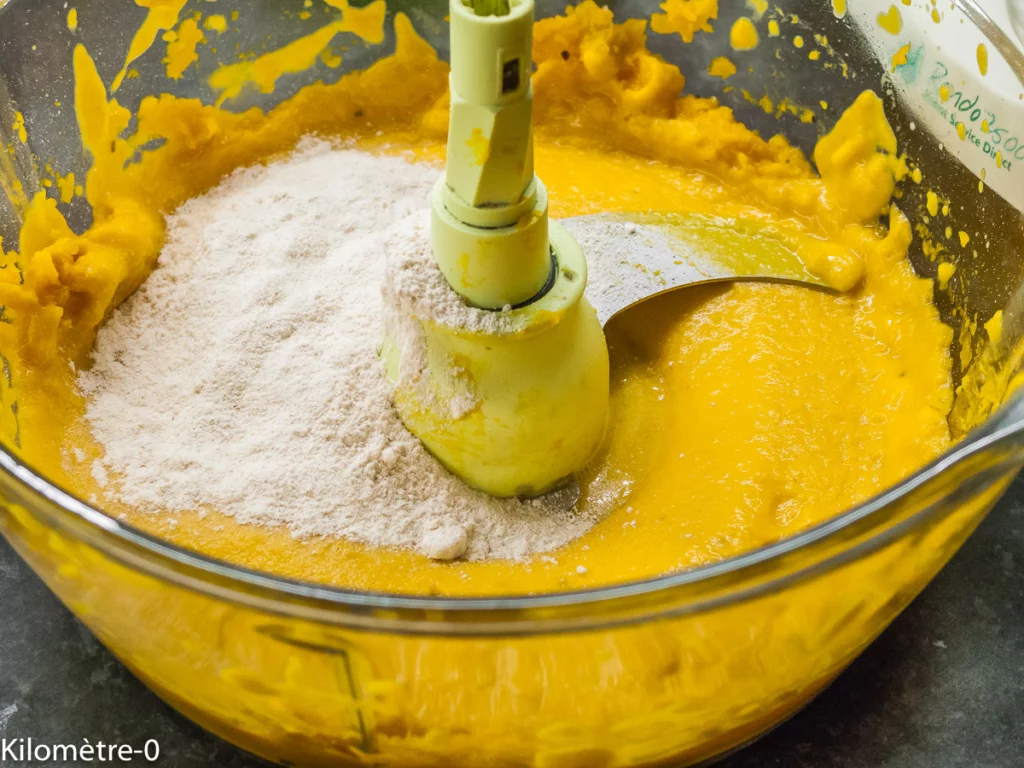 Bûche salée au potimarron et au fromage frais - Étape 4