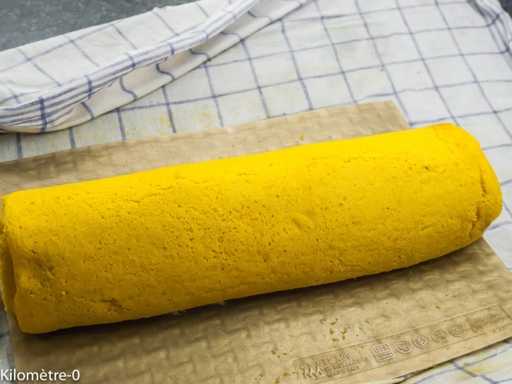 Bûche salée au potimarron et au fromage frais - Étape 13