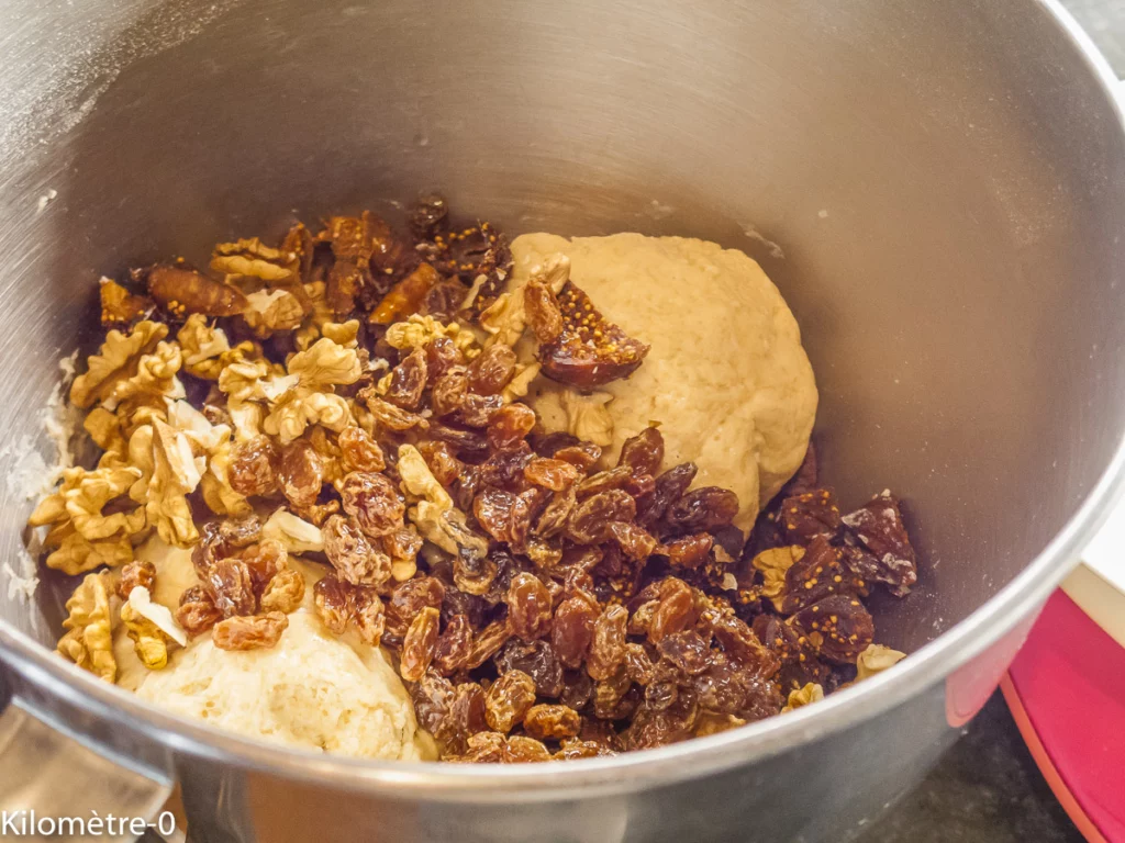 Bisciola, pain italien de Noël (Lombardie) - Étape 7