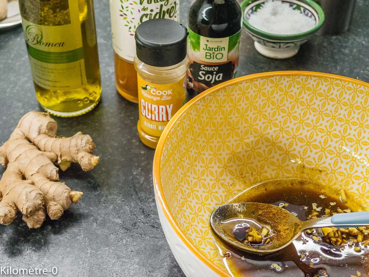 Photo de recette de Kilomètre-0, blog de cuisine réalisée à partir de produits de saison et issus de circuits courts