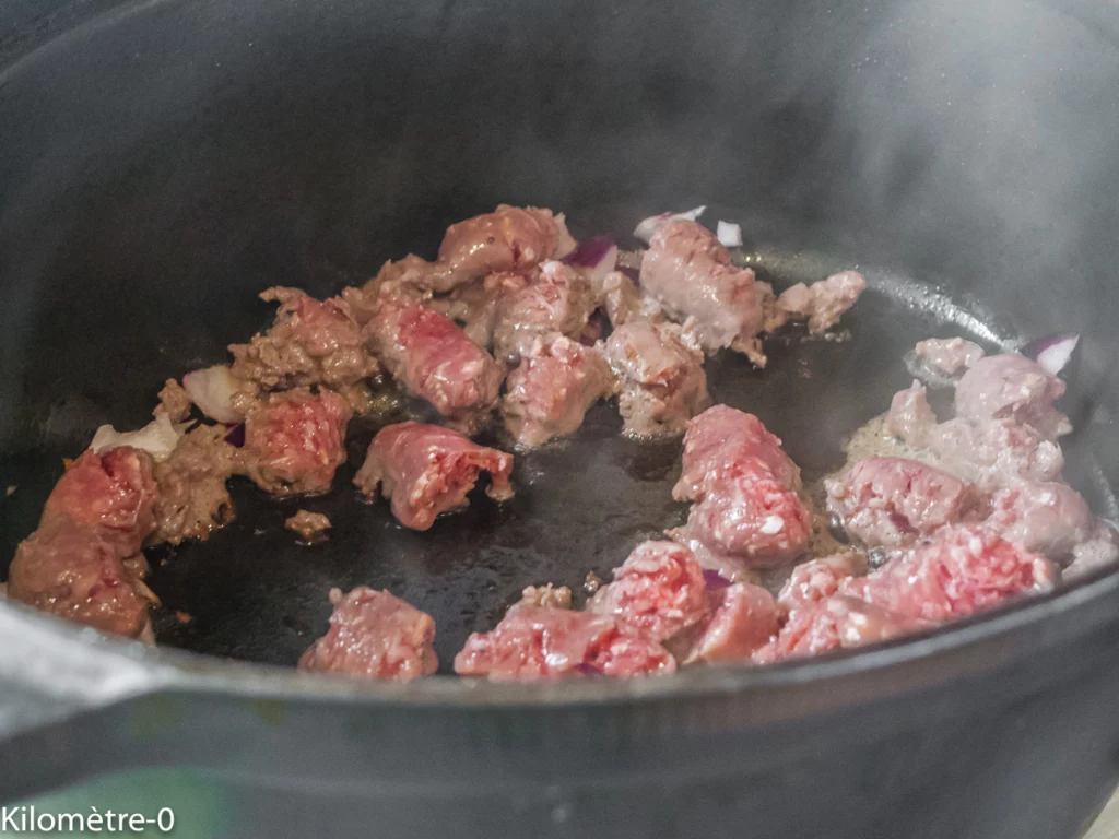 Riz aux petits pois et à la sauce tomate - Étape 4