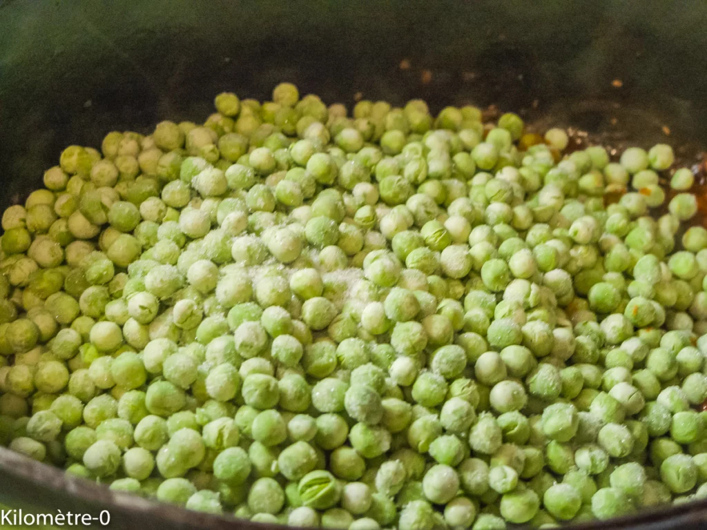 Riz aux petits pois et à la sauce tomate - Étape 5