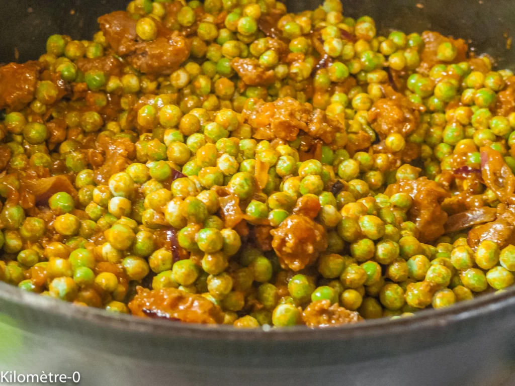 Riz aux petits pois et à la sauce tomate - Étape 6
