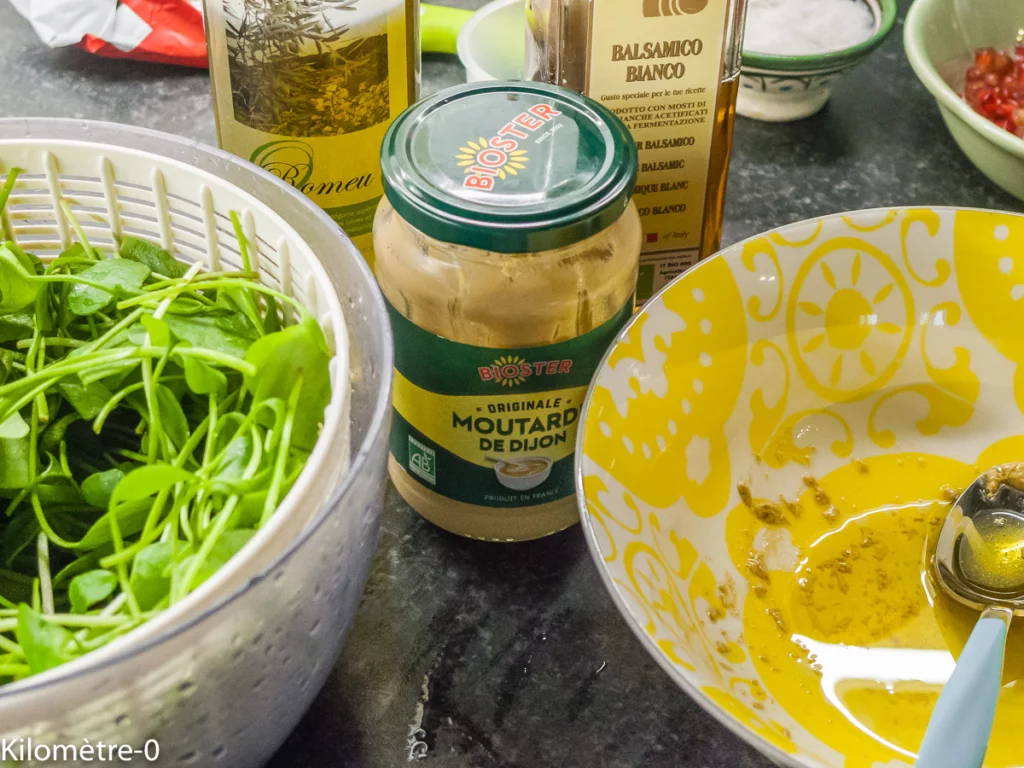 Patates douce cuites au four, pourpier et grenade - Étape 4