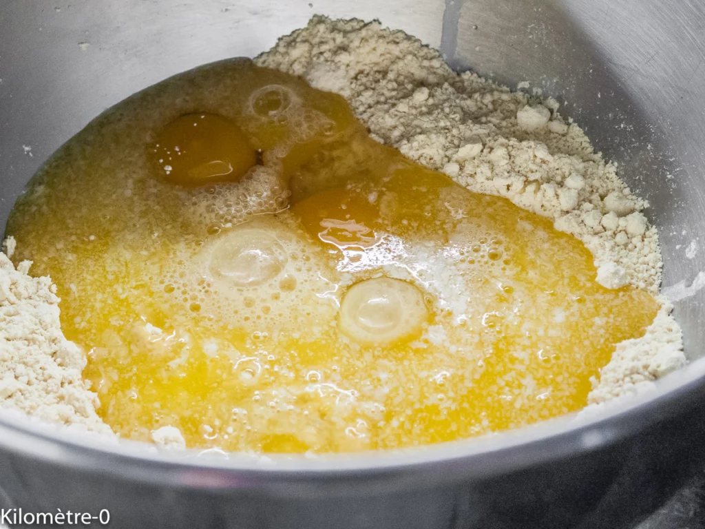 Gâteau du matin amandes, orange et farine de pois chiche - Étape 4
