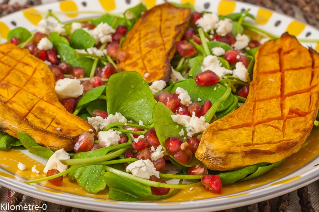 Patates douce cuites au four, pourpier et grenade - Étape 6