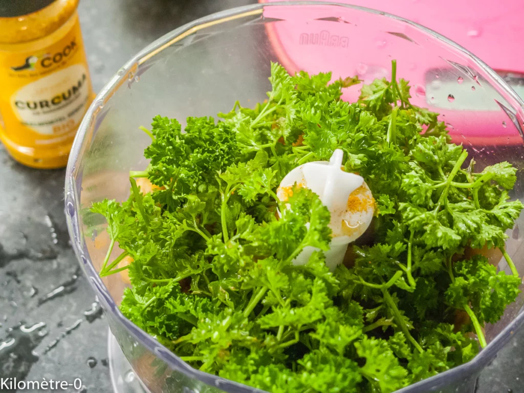 Falafels, sauce à la betterave - Étape 3