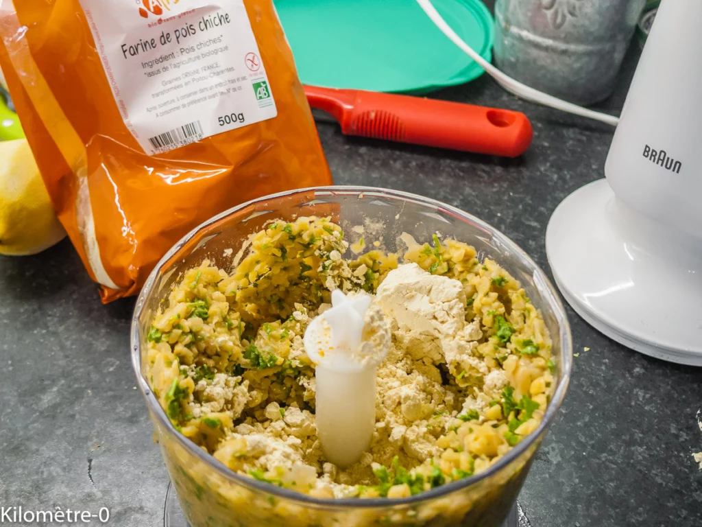 Falafels, sauce à la betterave - Étape 4