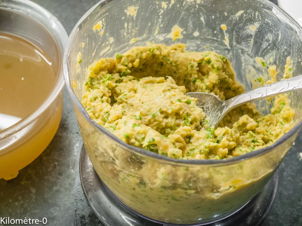 Falafels, sauce à la betterave - Étape 5