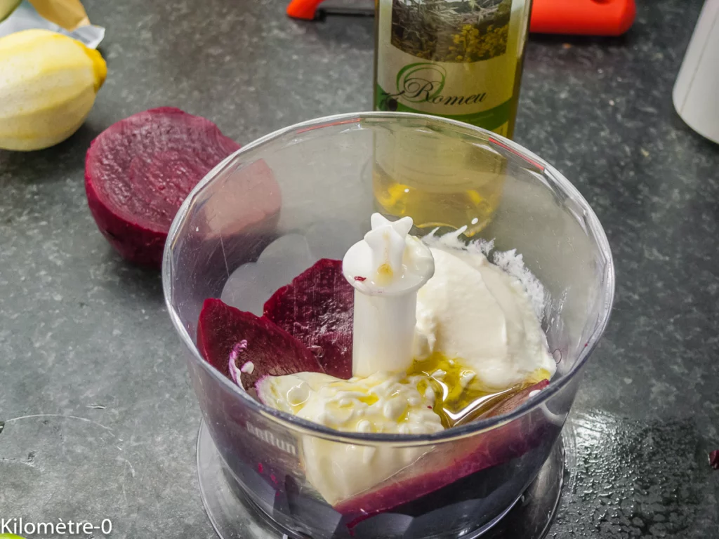 Falafels, sauce à la betterave - Étape 8