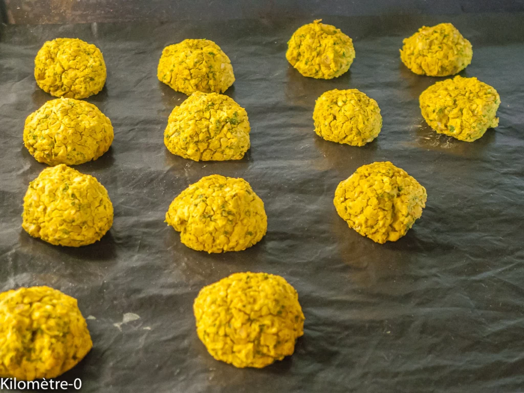 Falafels, sauce à la betterave - Étape 7