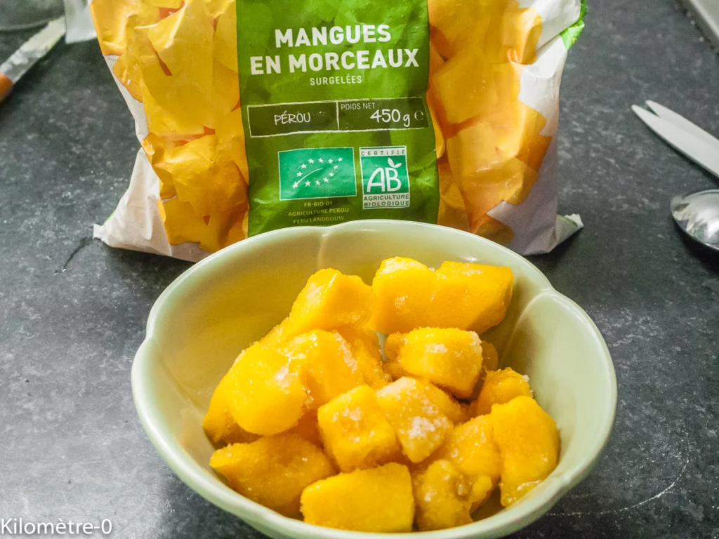 Crêpe tatin mangue et noix de coco - Étape 5