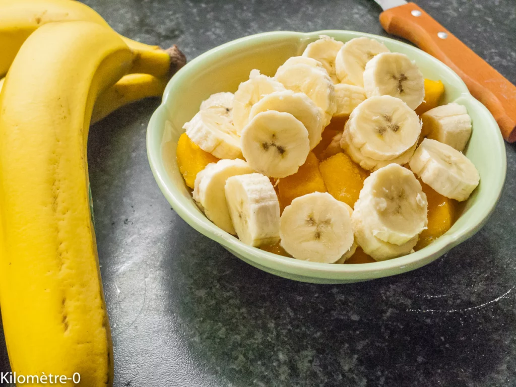 Crêpe tatin mangue et noix de coco - Étape 6