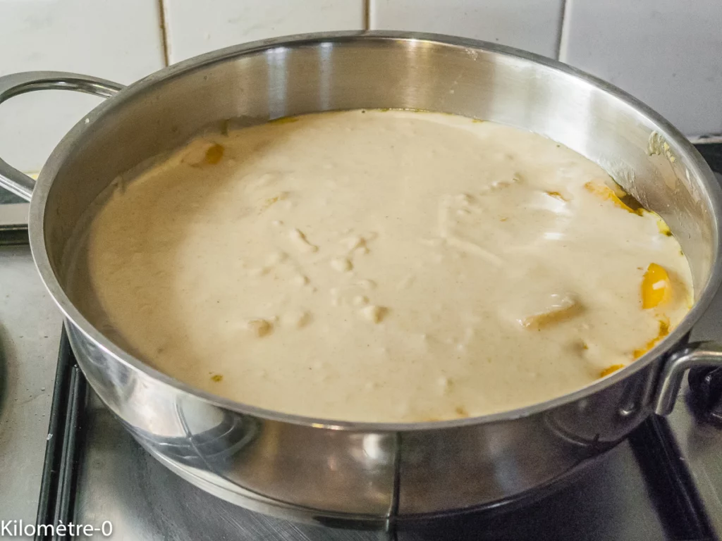 Crêpe tatin mangue et noix de coco - Étape 9