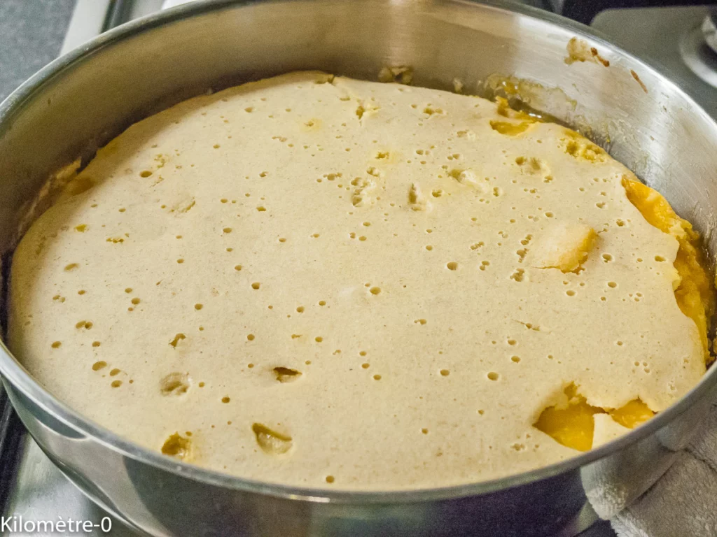 Crêpe tatin mangue et noix de coco - Étape 10