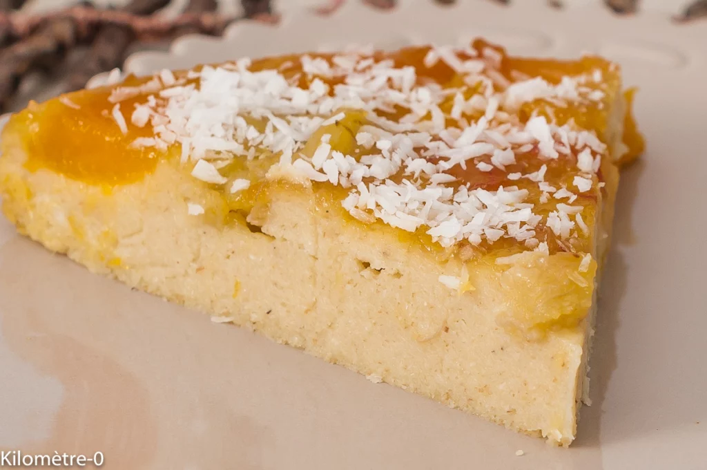 Crêpe tatin mangue et noix de coco - Étape 12