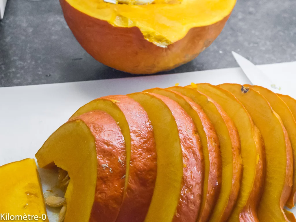 Terrine de potimarron à la moutarde et au cumin - Étape 1