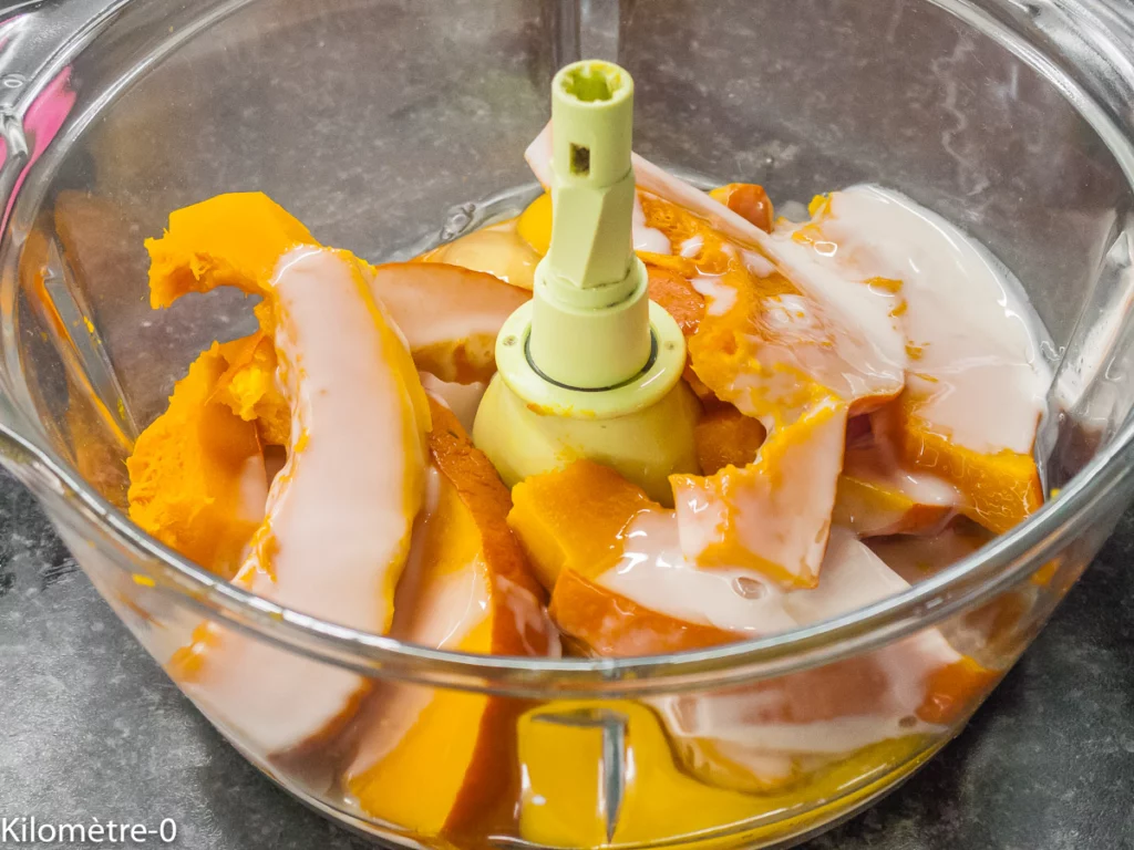 Terrine de potimarron à la moutarde et au cumin - Étape 2