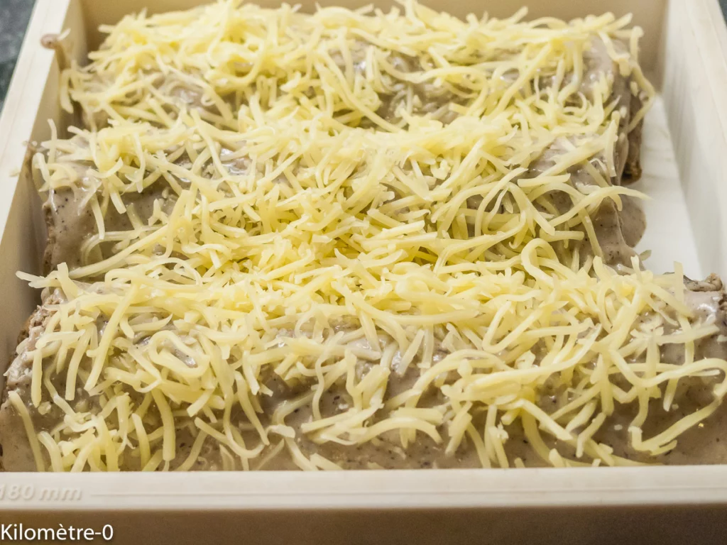 Galettes bretonnes farcies aux cèpes, béchamel au sarrasin - Étape 8