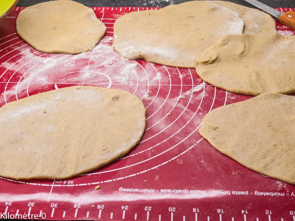 Boli, galette indienne aux pois chiches - Étape 7