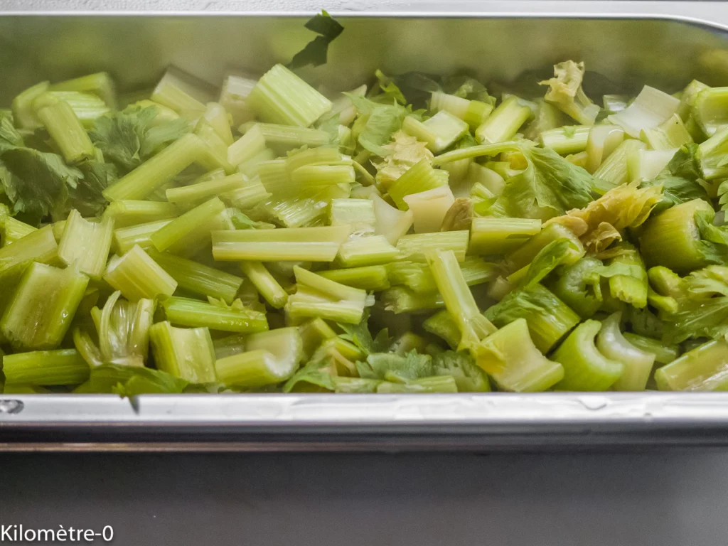Céleri branche poêlé à la provençale - Étape 3