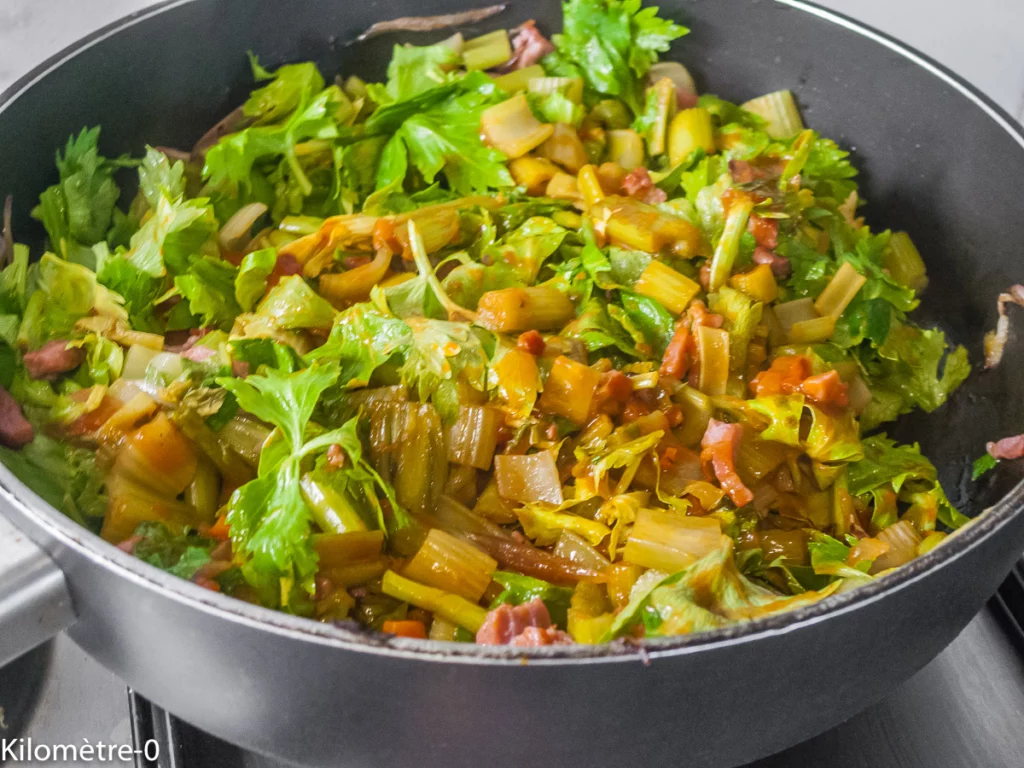 Céleri branche poêlé à la provençale - Étape 8