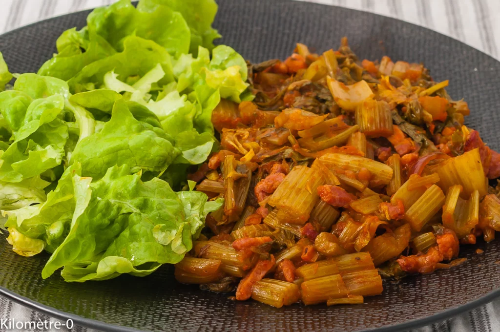 Céleri branche poêlé à la provençale - Étape 9