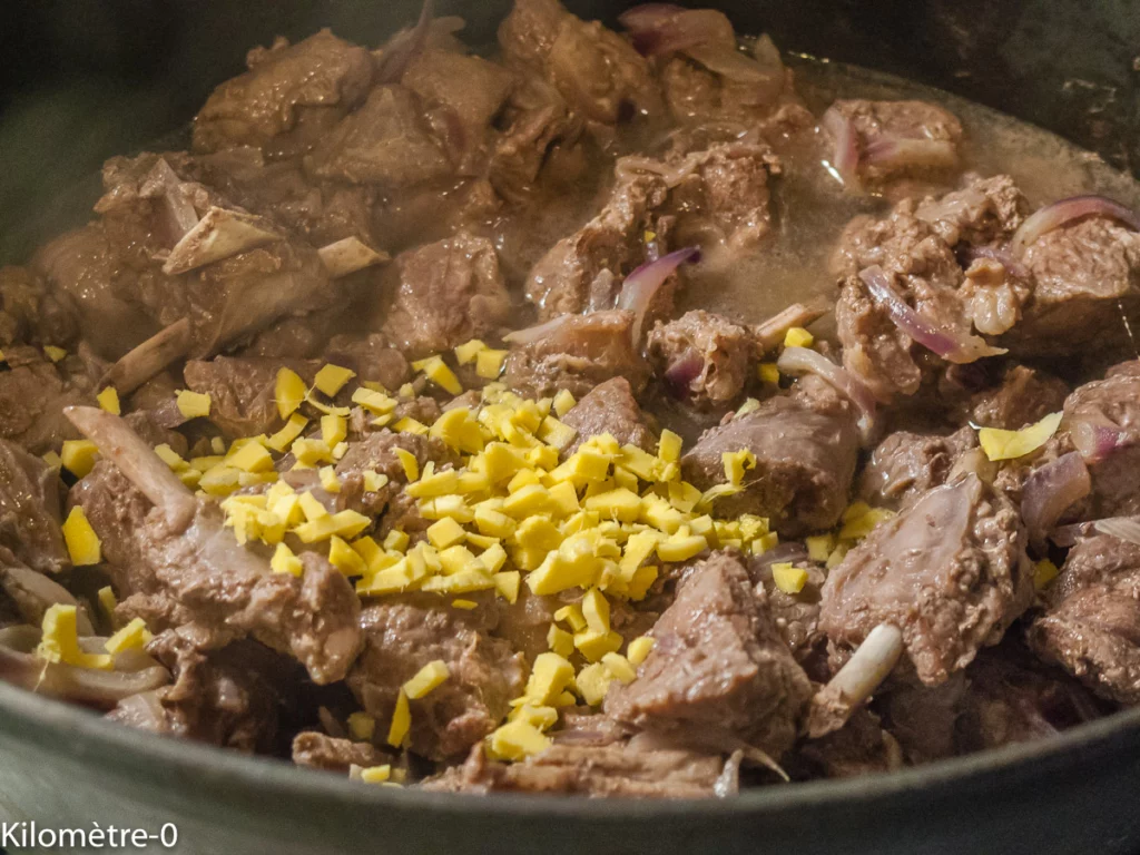 Mijoté de sanglier aux carottes et olives - Étape 5