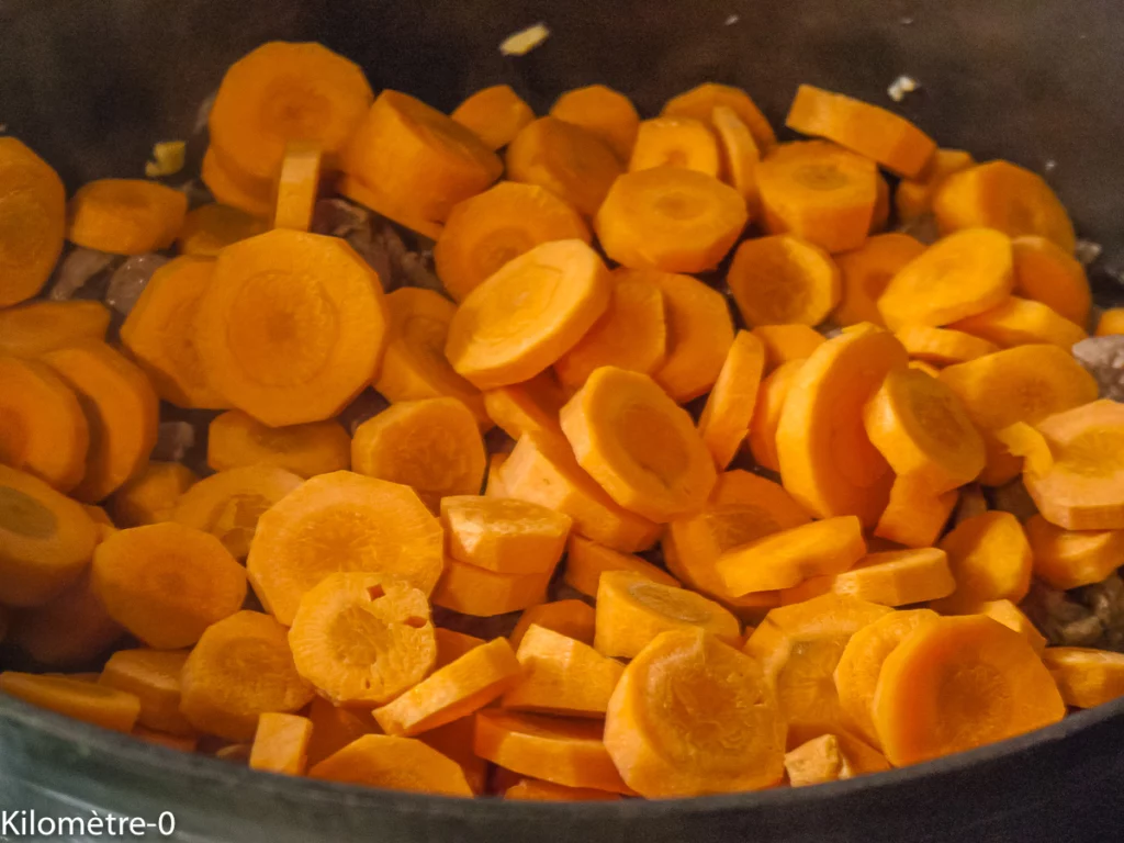 Mijoté de sanglier aux carottes et olives - Étape 6