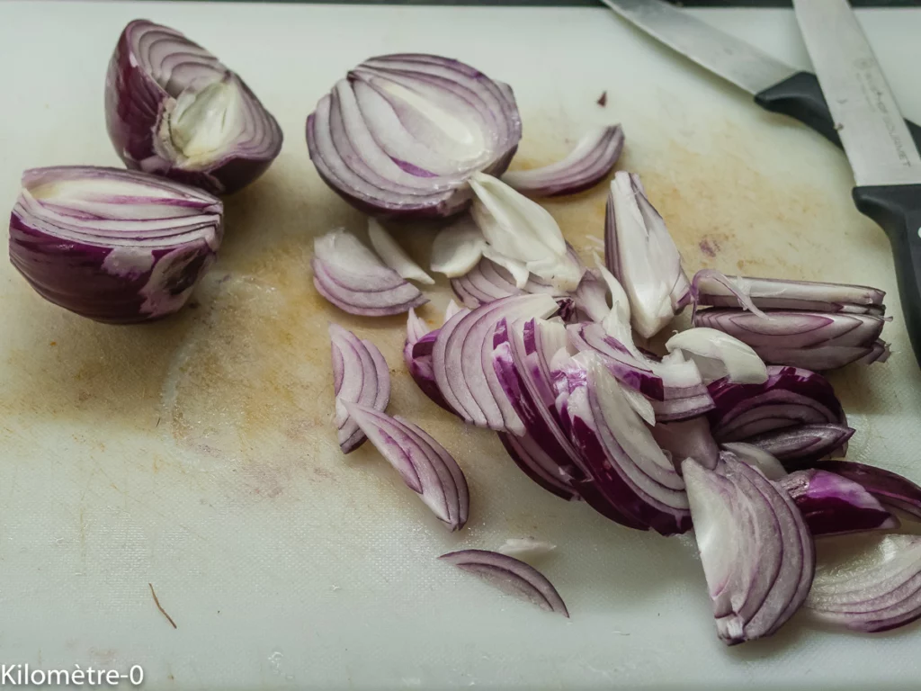 Mijoté de sanglier aux carottes et olives - Étape 1