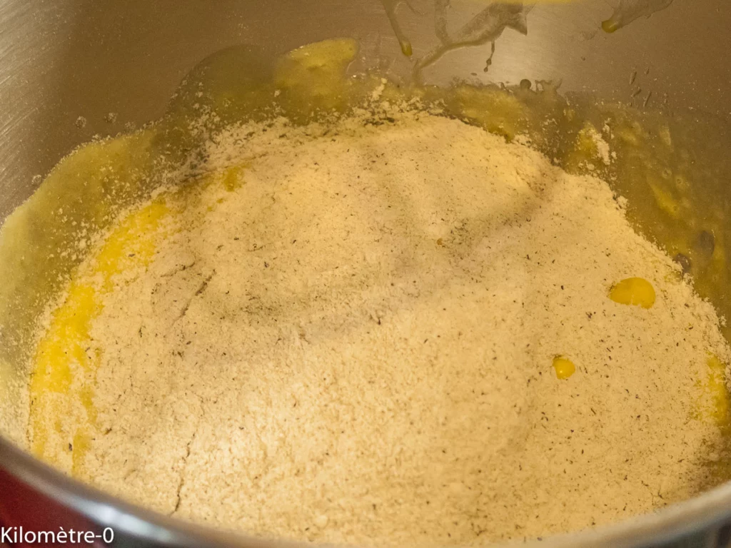 Bread cake au sarrasin, châtaignes et noix - Étape 7