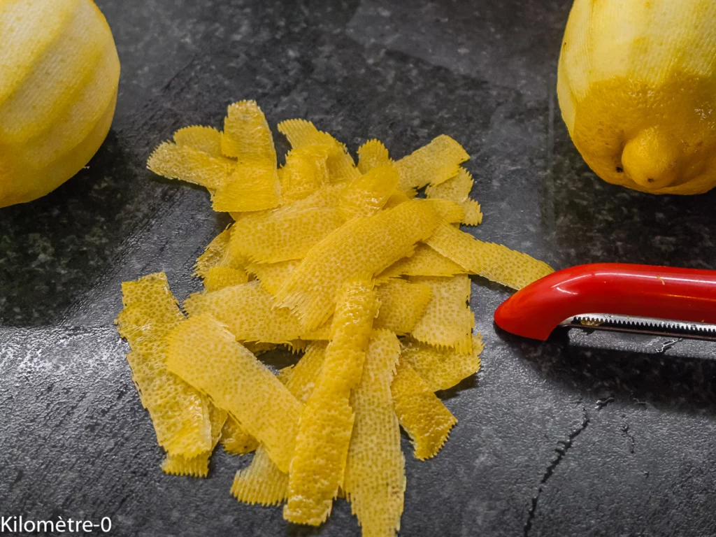 Cake au citron et graines de chia - Étape 1