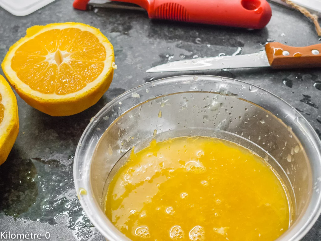 Gâteau à la farine de noisettes et aux agrumes - Étape 2