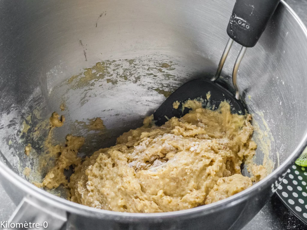 Gâteau du matin kiwis amandes - Étape 2