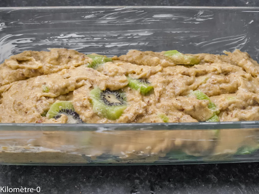 Gâteau du matin kiwis amandes - Étape 4
