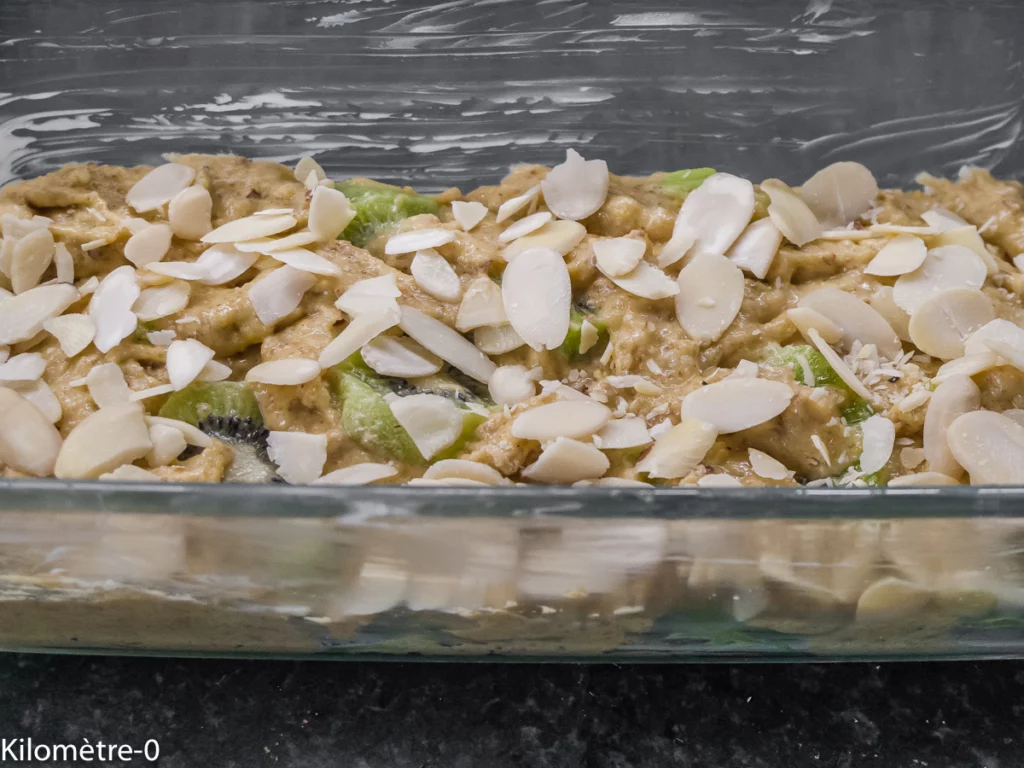 Gâteau du matin kiwis amandes - Étape 5