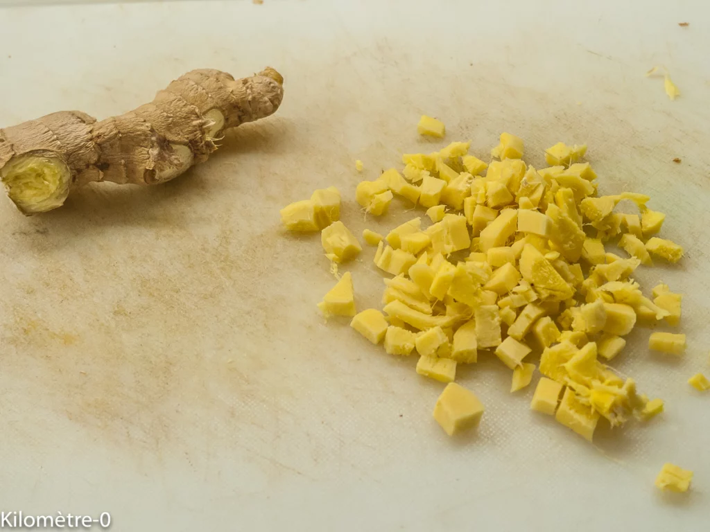 Échine de porc à la crème de kiwis et patates douces - Étape 3