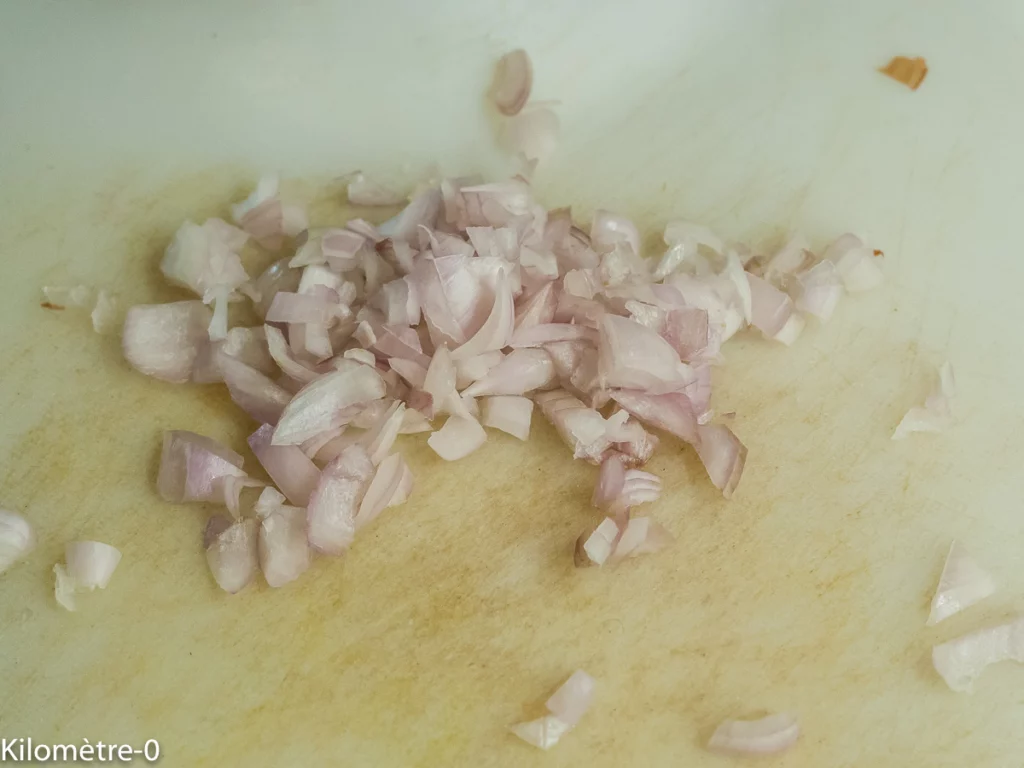 Échine de porc à la crème de kiwis et patates douces - Étape 6