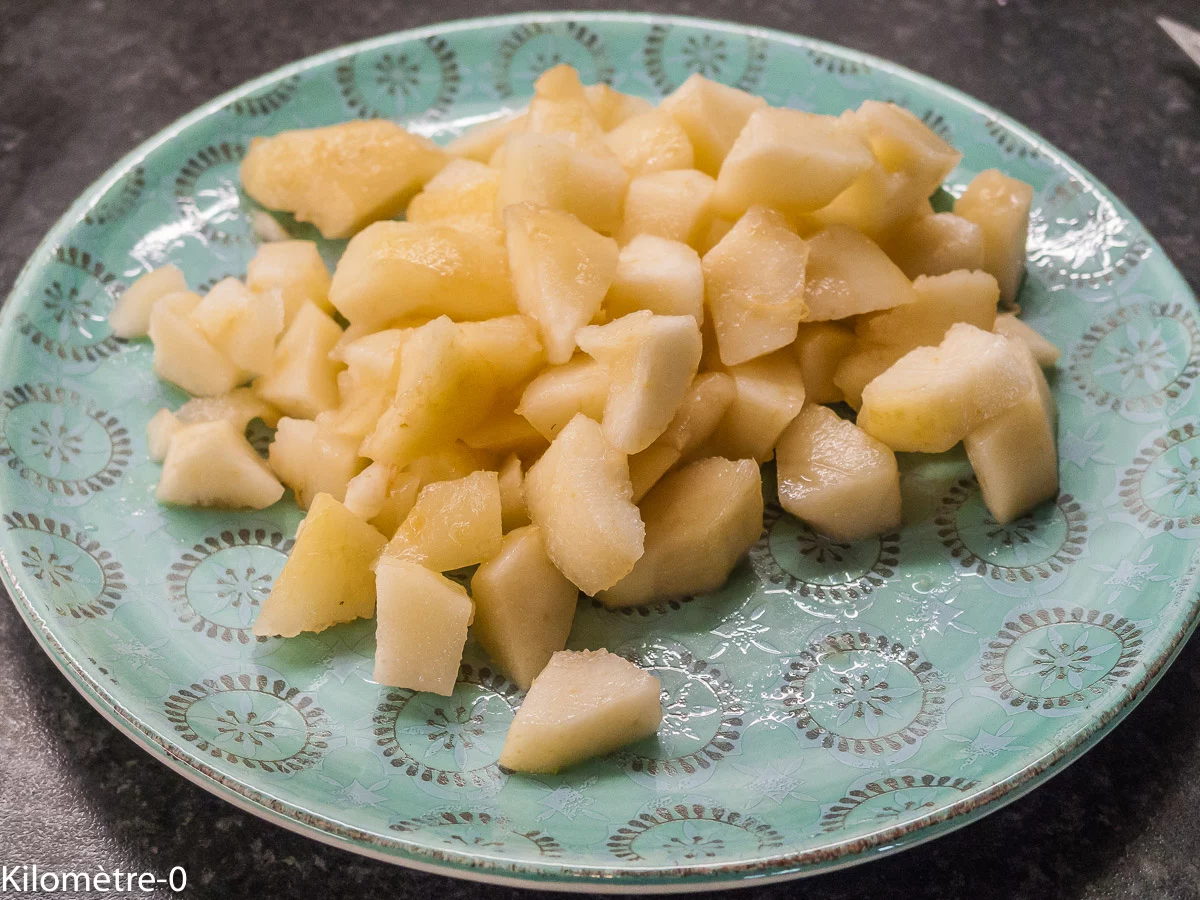 Photo de recette de Kilomètre-0, blog de cuisine réalisée à partir de produits de saison et issus de circuits courts