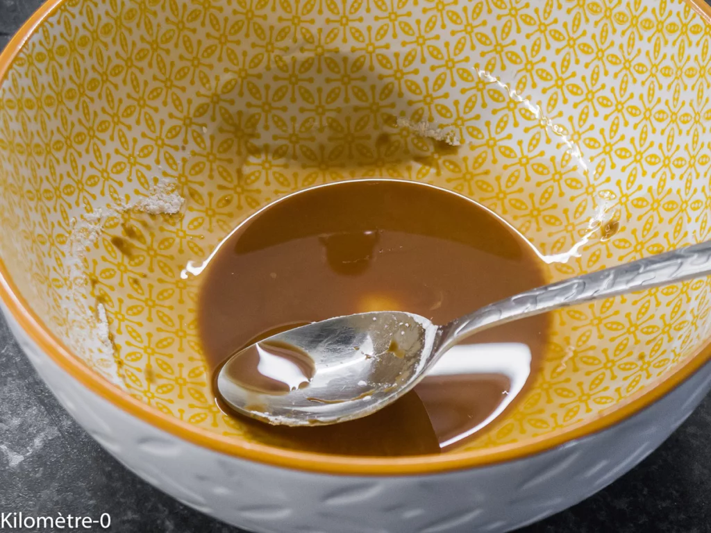 Anneaux de calamars aux haricots rouges - Étape 4