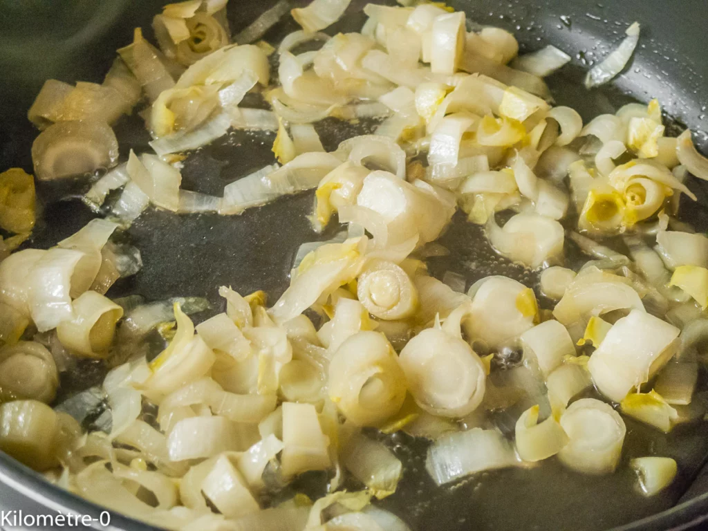 Daurade aux épices, endives au miel - Étape 4