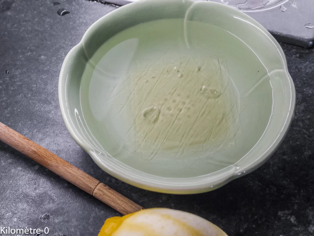 Tarte panna cotta aux agrumes - Étape 3