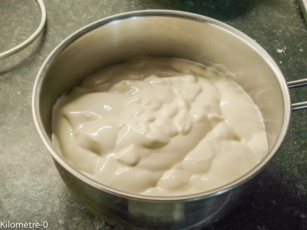 Tarte panna cotta aux agrumes - Étape 4