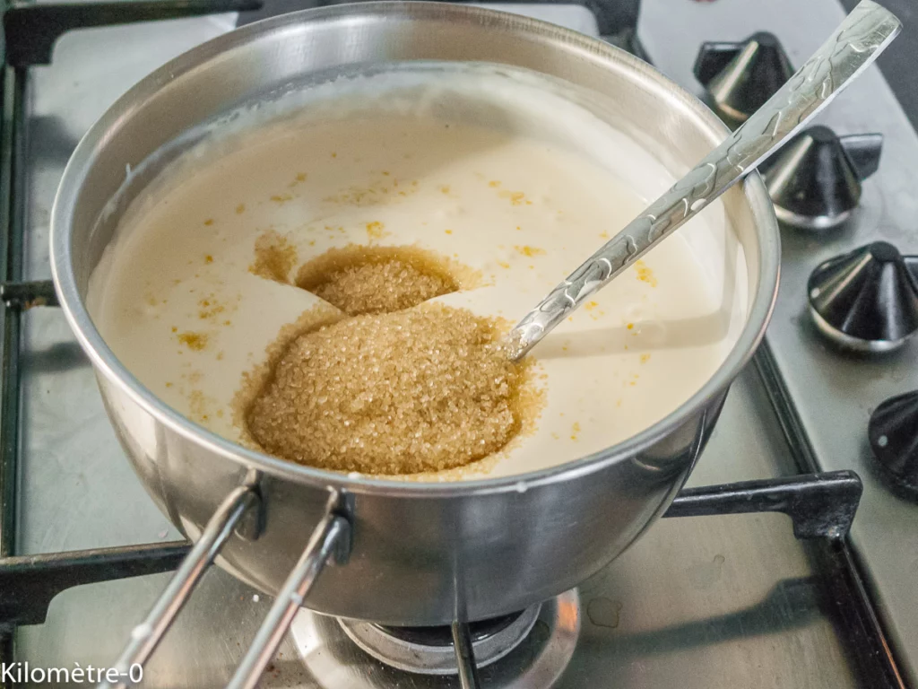 Tarte panna cotta aux agrumes - Étape 6