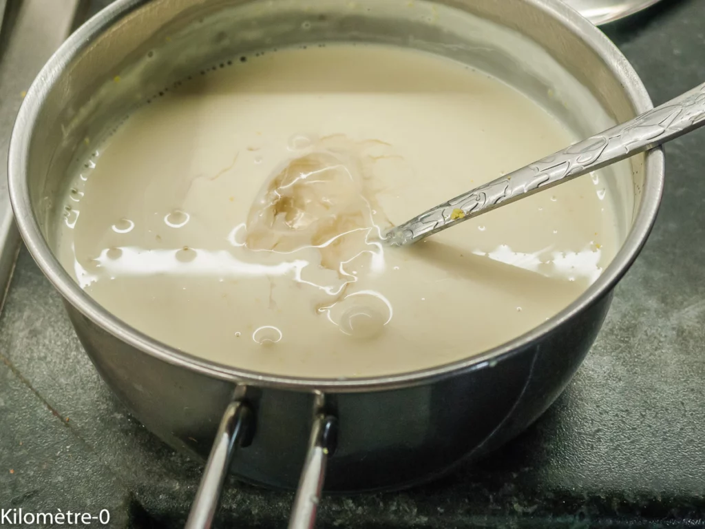 Tarte panna cotta aux agrumes - Étape 7