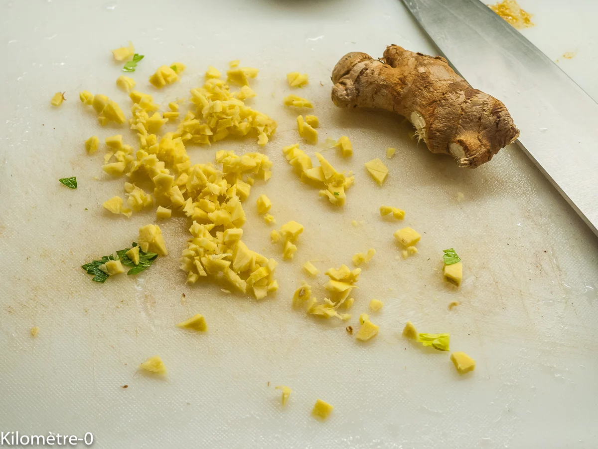Photo de recette de Kilomètre-0, blog de cuisine réalisée à partir de produits de saison et issus de circuits courts