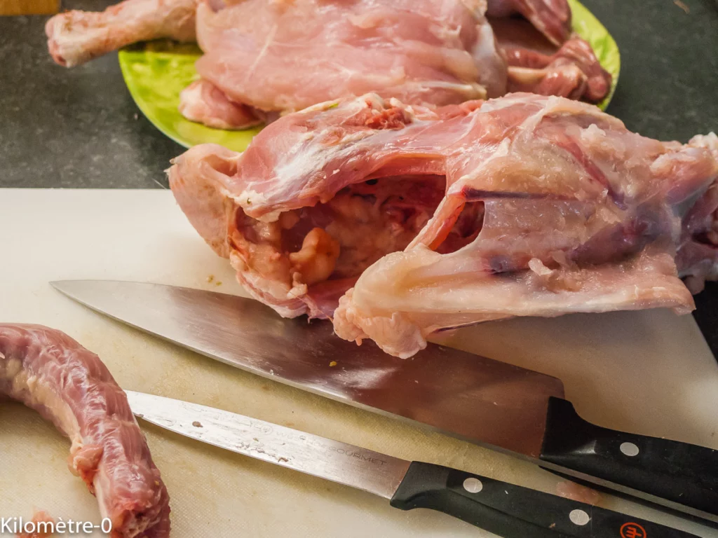 Poulet à la mangue (Burkina Faso) - Étape 1