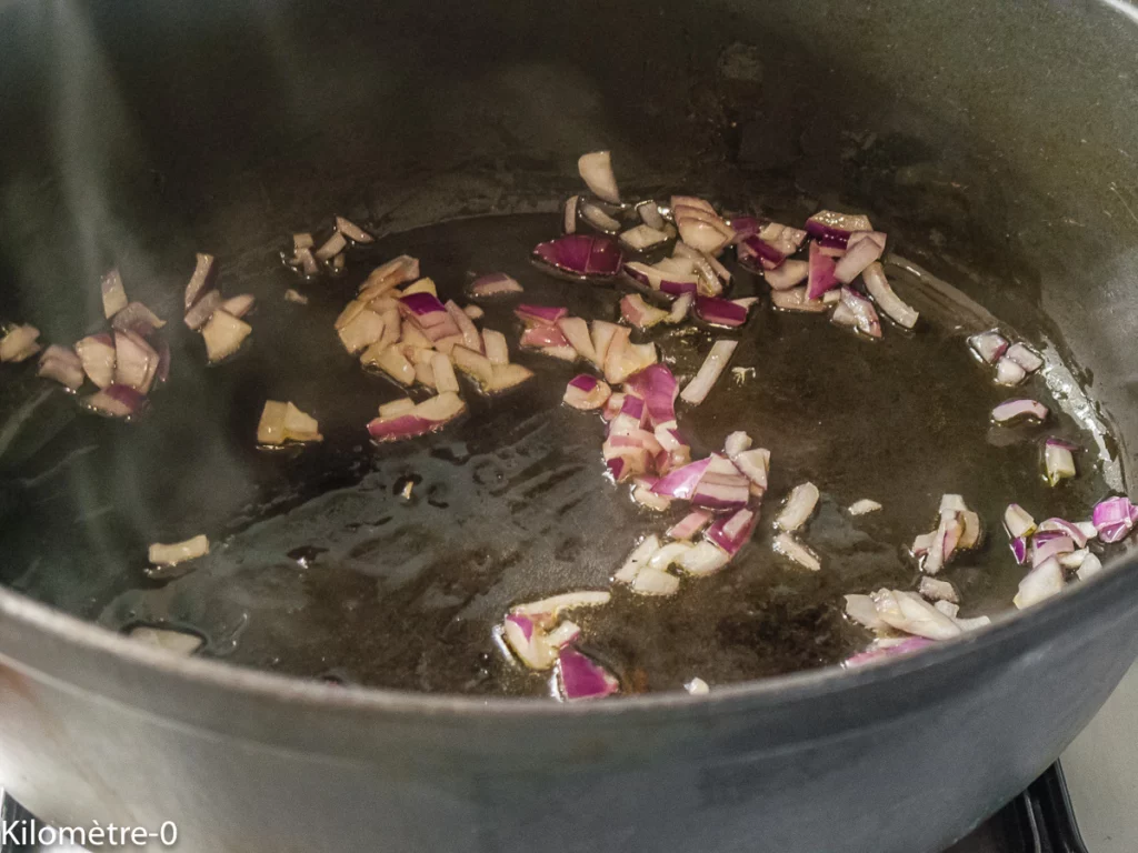 Poulet à la mangue (Burkina Faso) - Étape 3